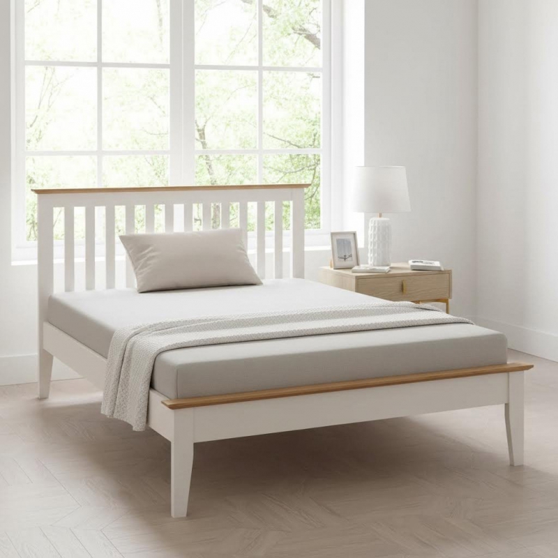 Giường ngủ gỗ sồi Gimini