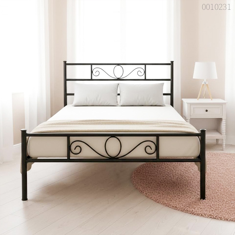 Giường sắt tròn Yuriko