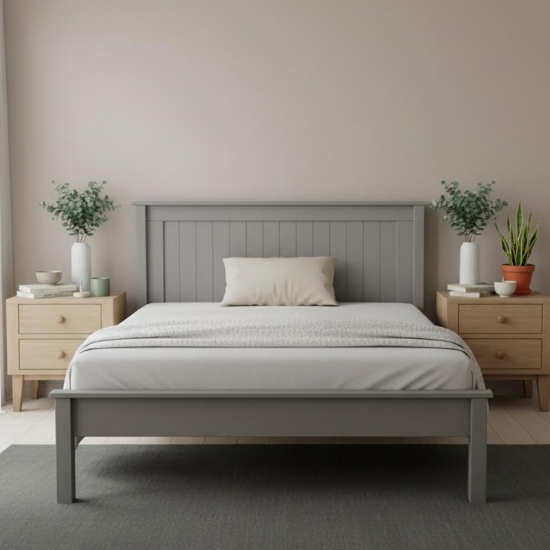 Giường ngủ gỗ sồi Franco