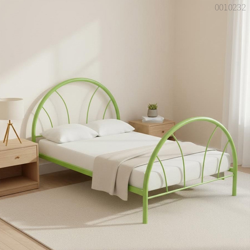 Giường sắt tròn Nusen