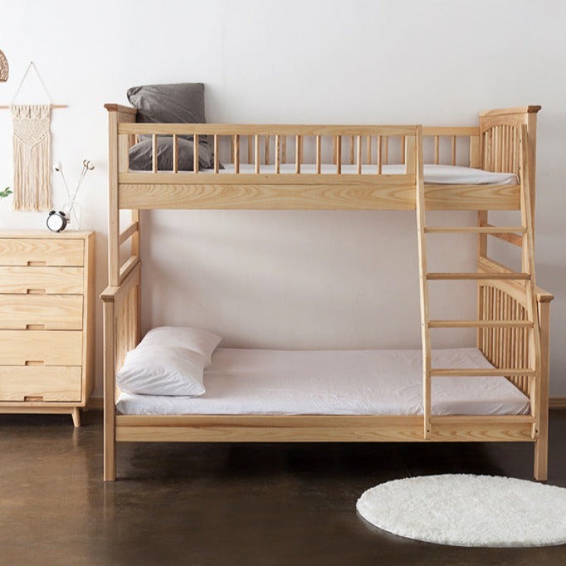 Giường tầng gỗ thông Leo
