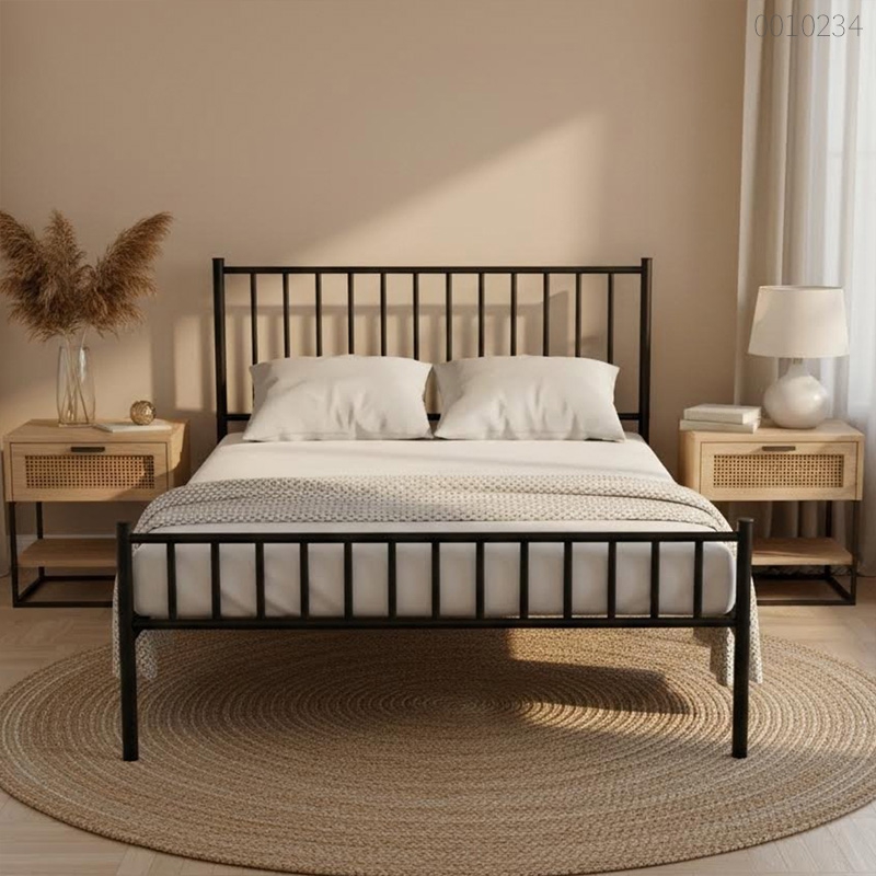 Giường sắt tròn Wendy