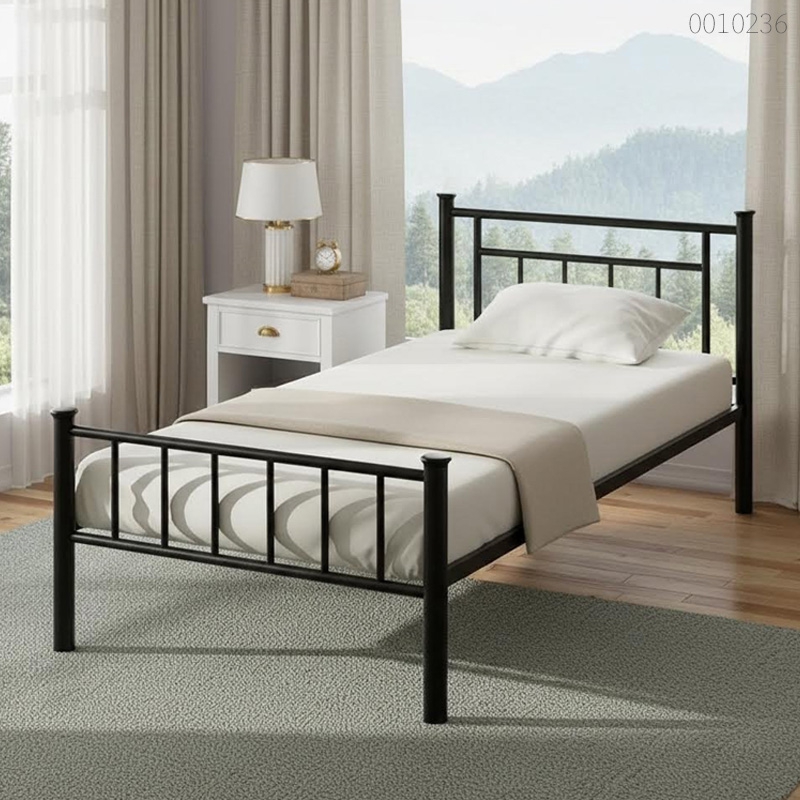 Giường sắt tròn Jovi