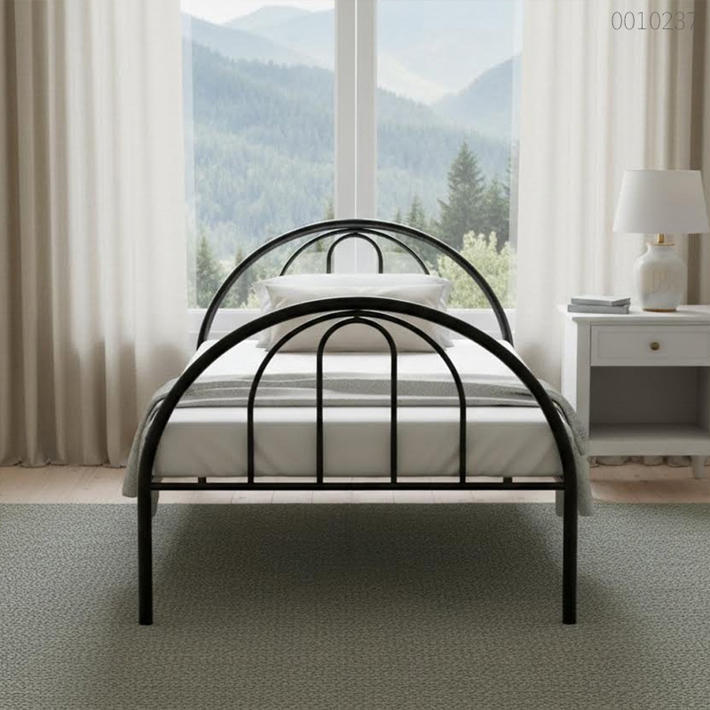 Giường sắt tròn Deli