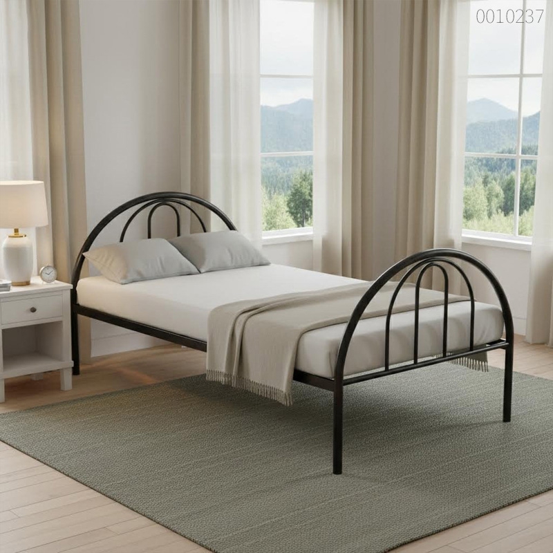 Giường sắt tròn Deli