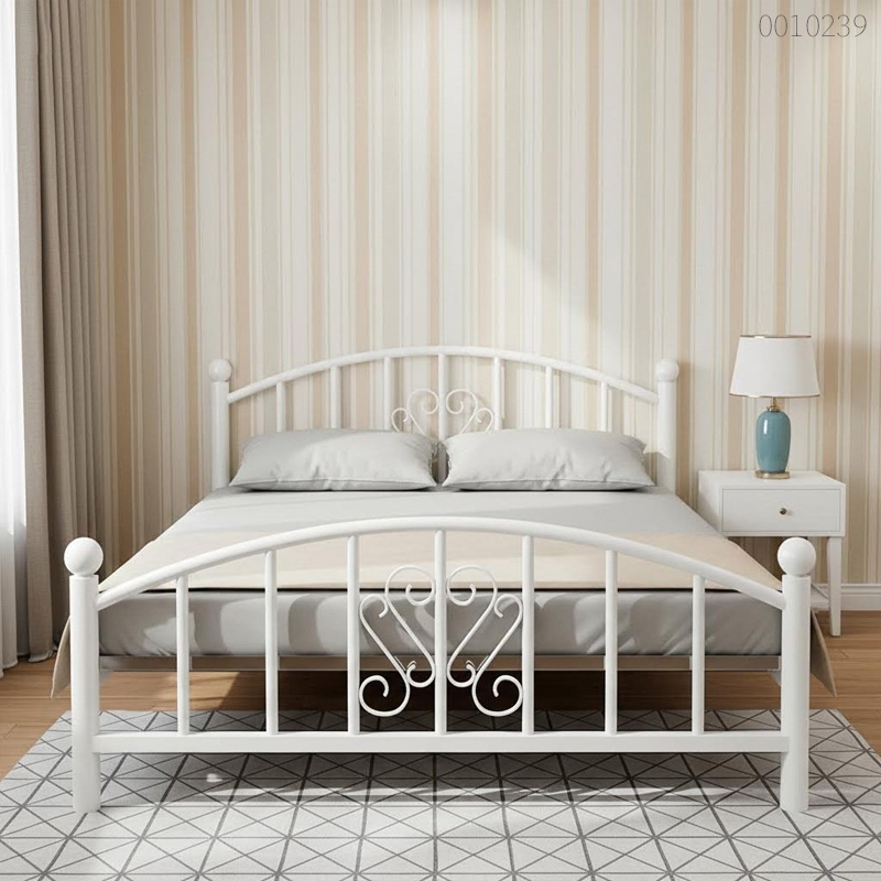 Giường sắt tròn Camilla