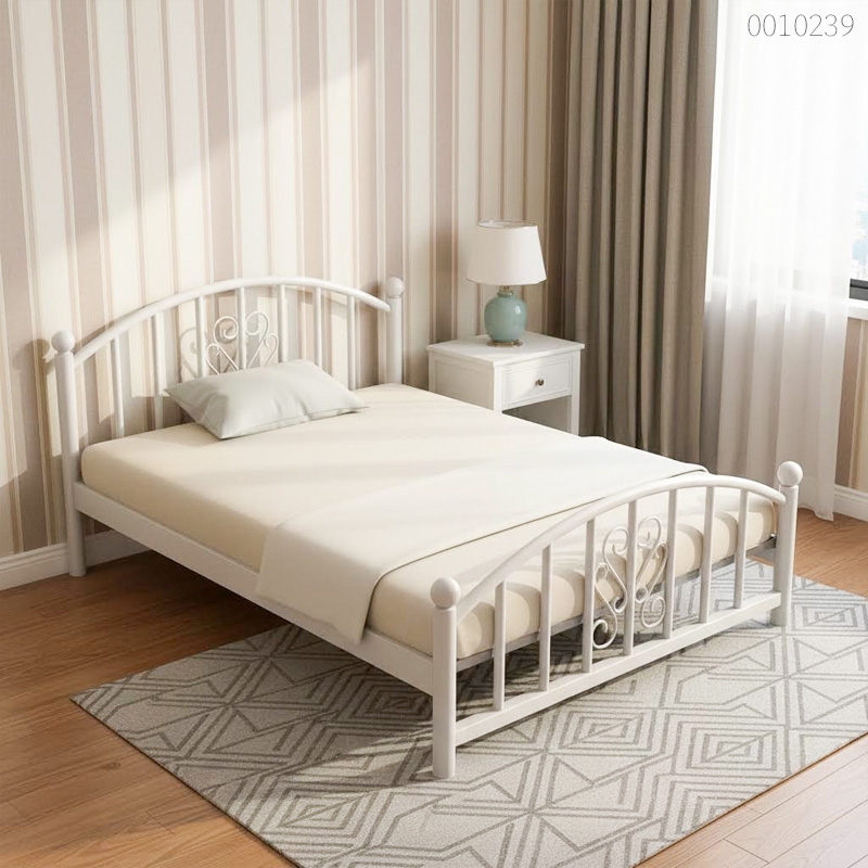 Giường sắt tròn Camilla