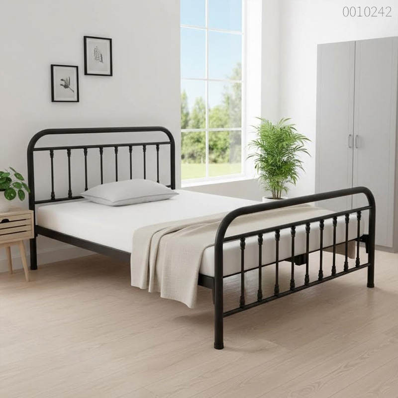 Giường sắt tròn Halen