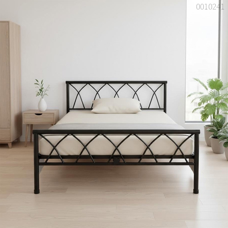 Giường sắt tròn Ruby