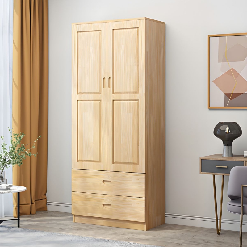 Tủ quần áo gỗ thông Gola 