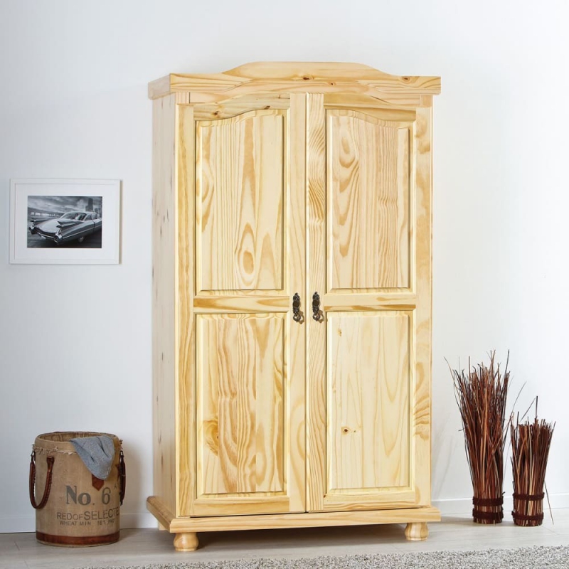 Tủ quần áo gỗ thông Lavie