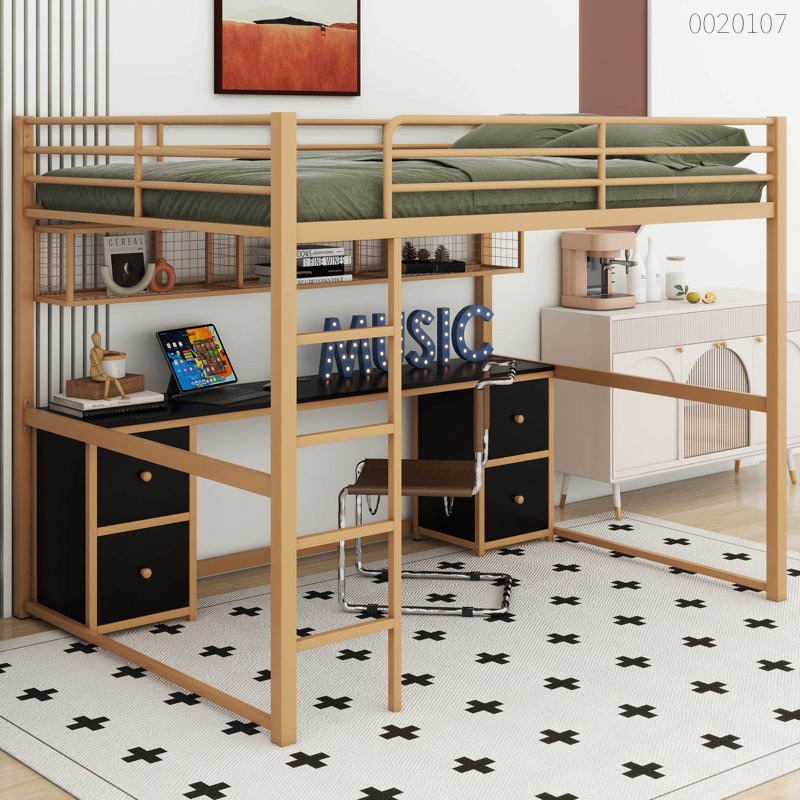 Giường sắt 1 tầng Funami