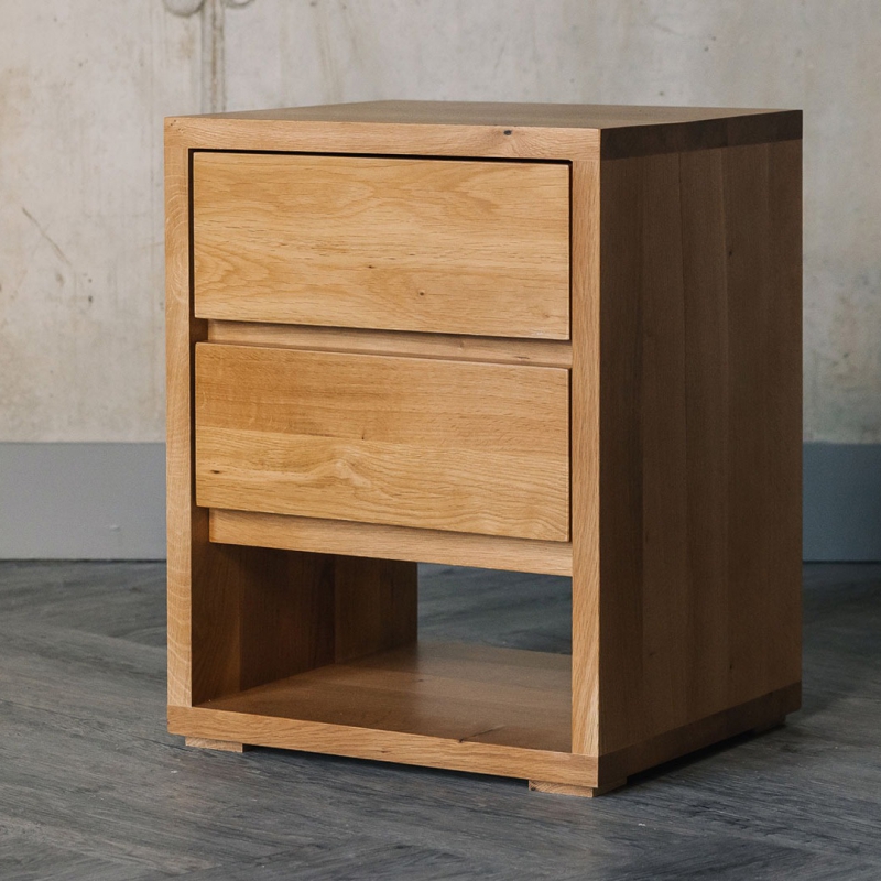 Tủ đầu giường gỗ sồi Cabo