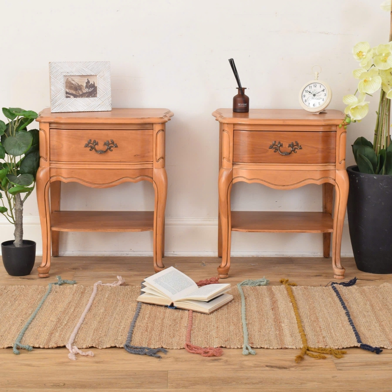 Tủ đầu giường gỗ tràm Sakura