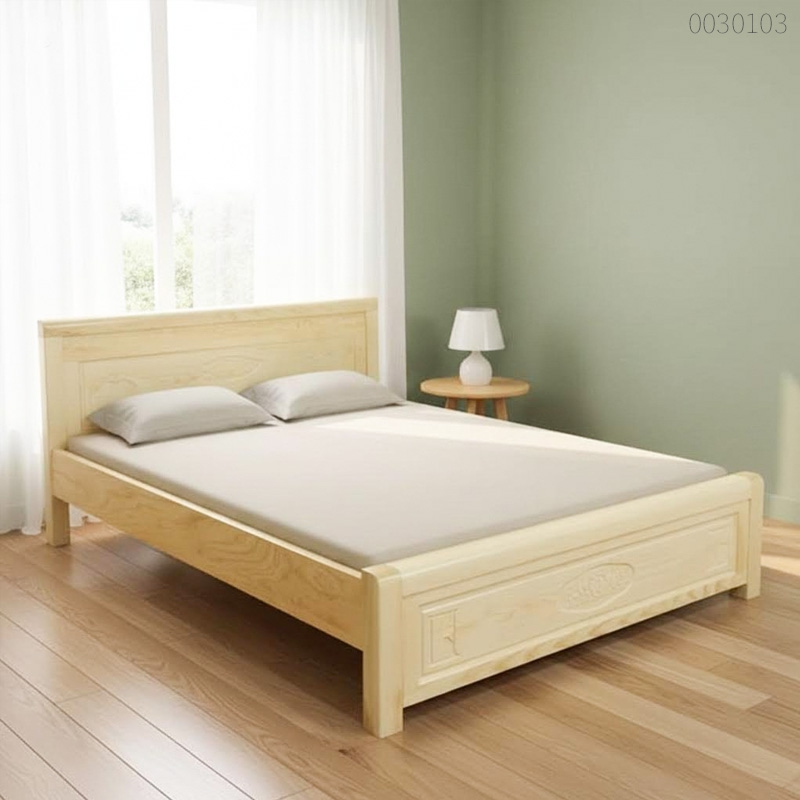 Giường ngủ gỗ sồi Uzumaki