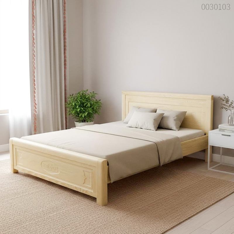 Giường ngủ gỗ sồi Uzumaki