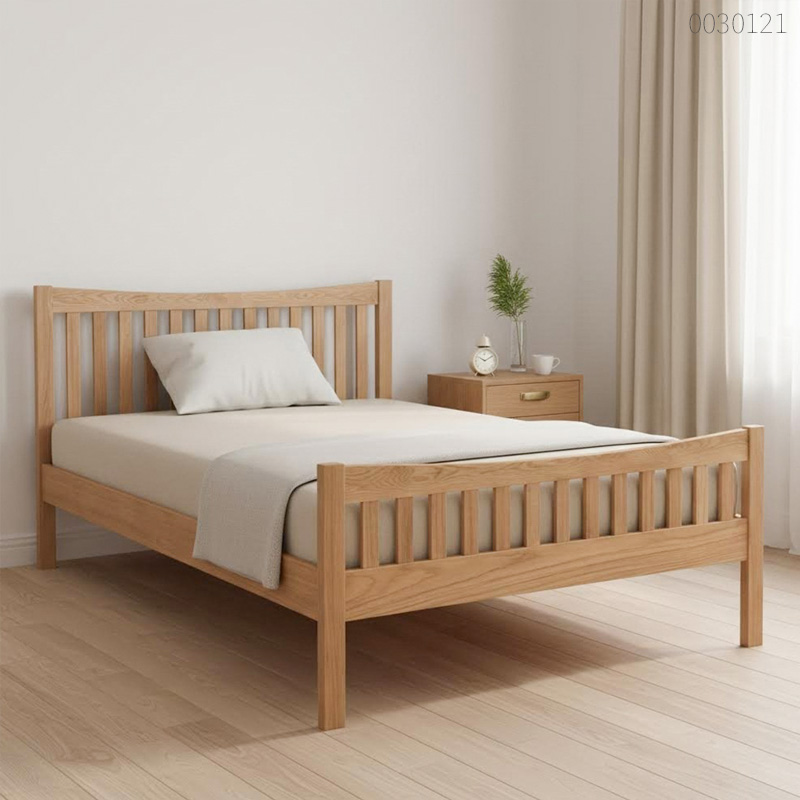 Giường ngủ gỗ sồi Sora