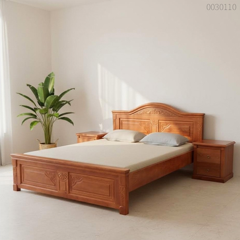 Giường ngủ gỗ sồi Koler