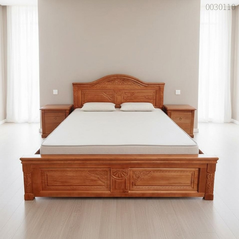 Giường ngủ gỗ sồi Koler