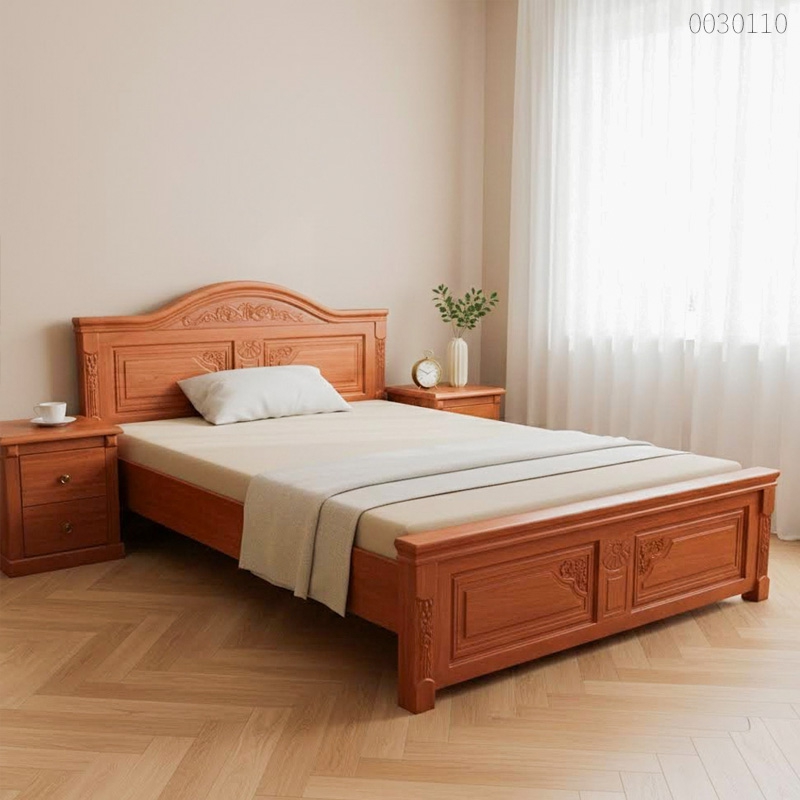 Giường ngủ gỗ sồi Koler