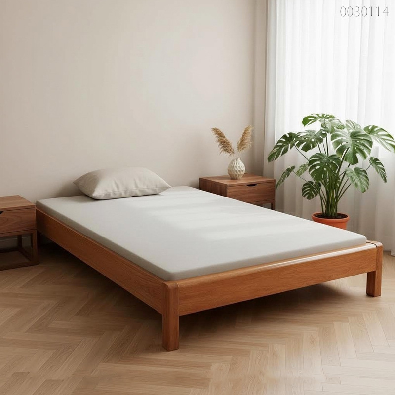 Giường ngủ gỗ sồi Rayon