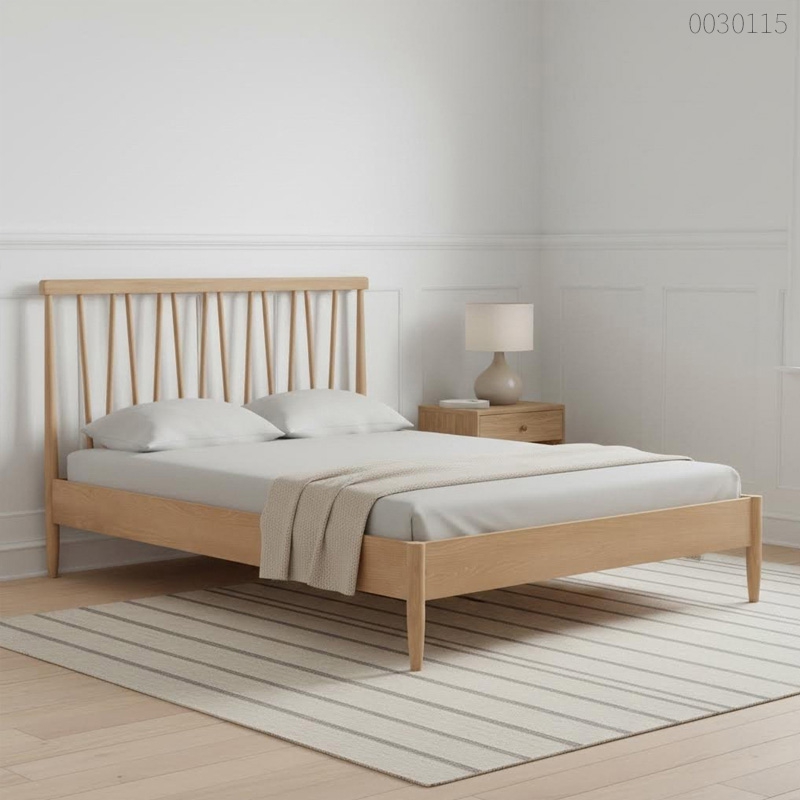 Giường ngủ gỗ sồi Durable