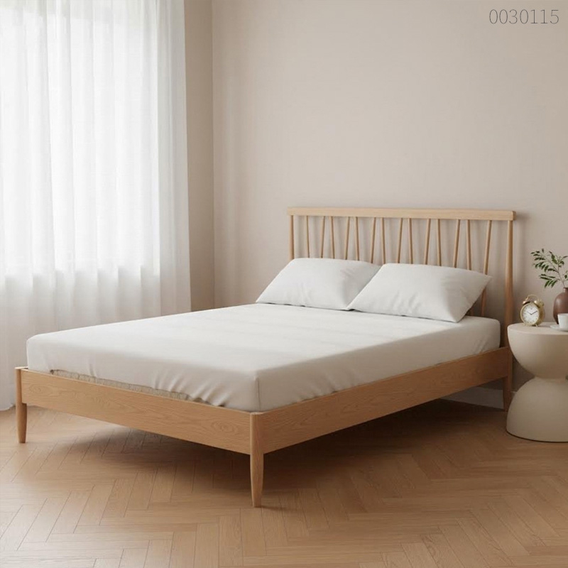 Giường ngủ gỗ sồi Durable