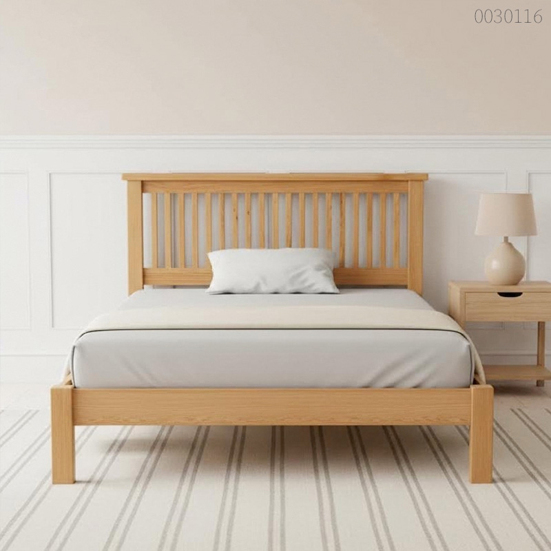 Giường ngủ gỗ sồi Tinang