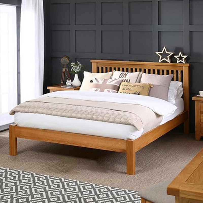 Giường ngủ gỗ sồi Tinang