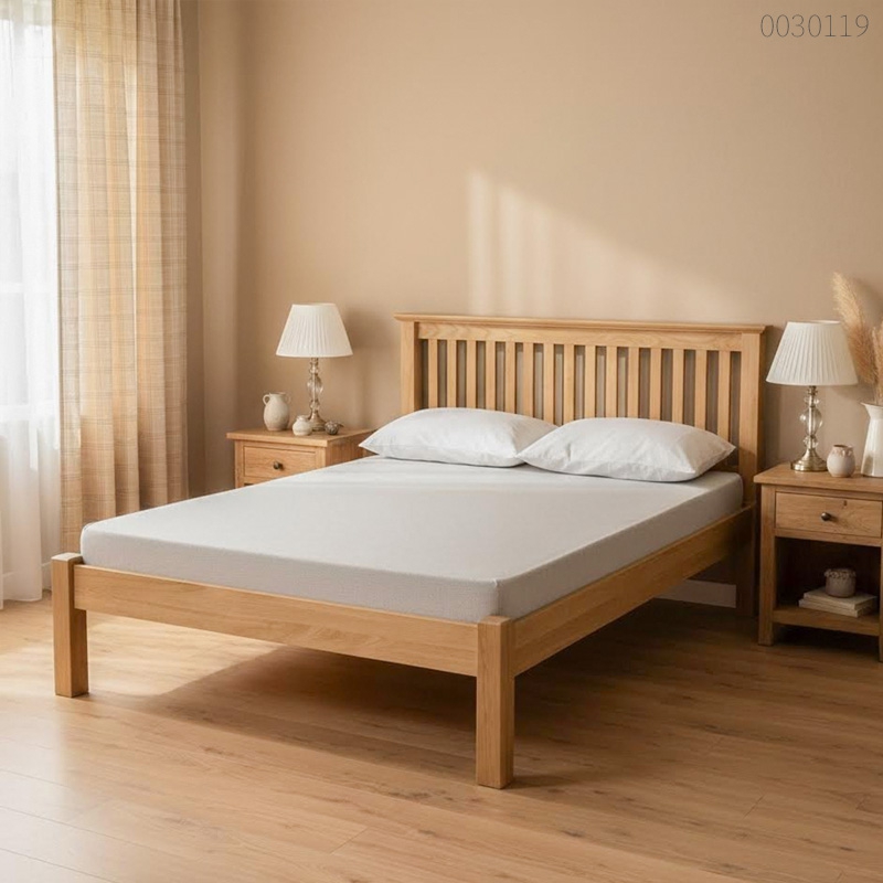 Giường ngủ gỗ sồi Flex