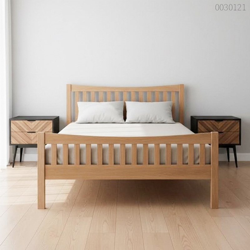 Giường ngủ gỗ sồi Sora