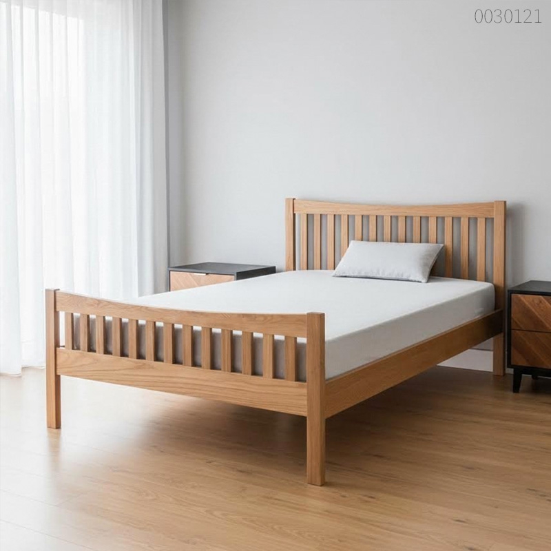 Giường ngủ gỗ sồi Sora