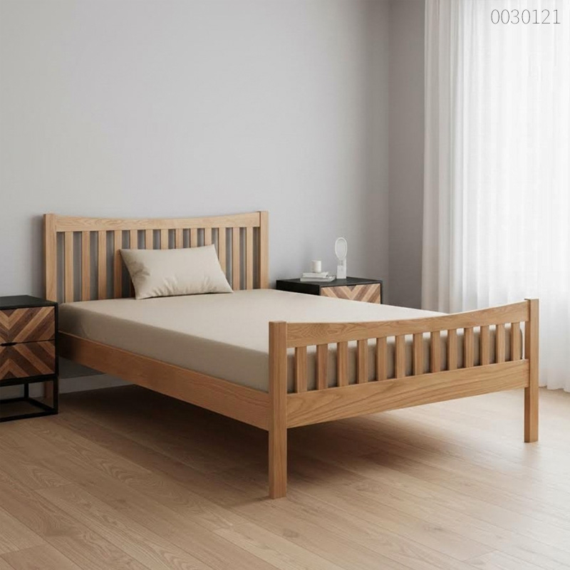 Giường ngủ gỗ sồi Sora