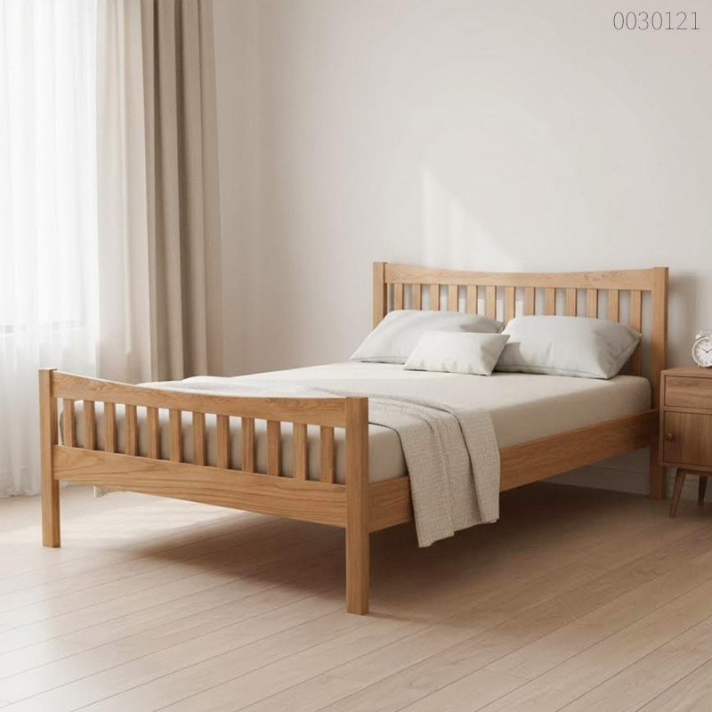 Giường ngủ gỗ sồi Sora