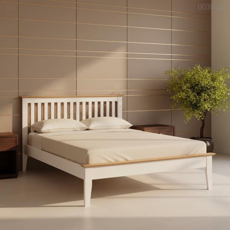 Giường ngủ gỗ sồi Gimini