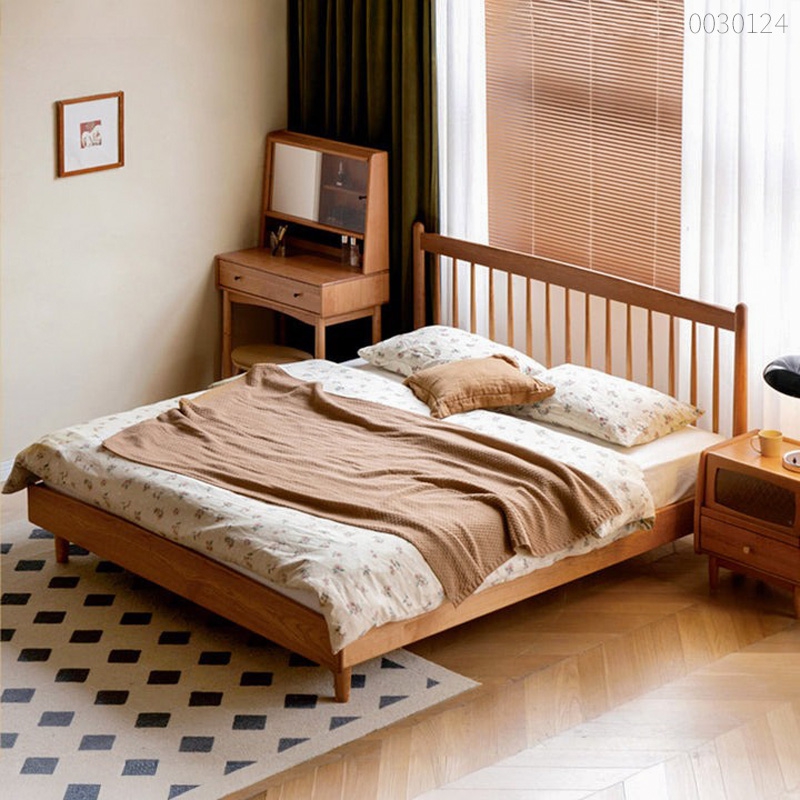 Giường ngủ gỗ sồi Zola