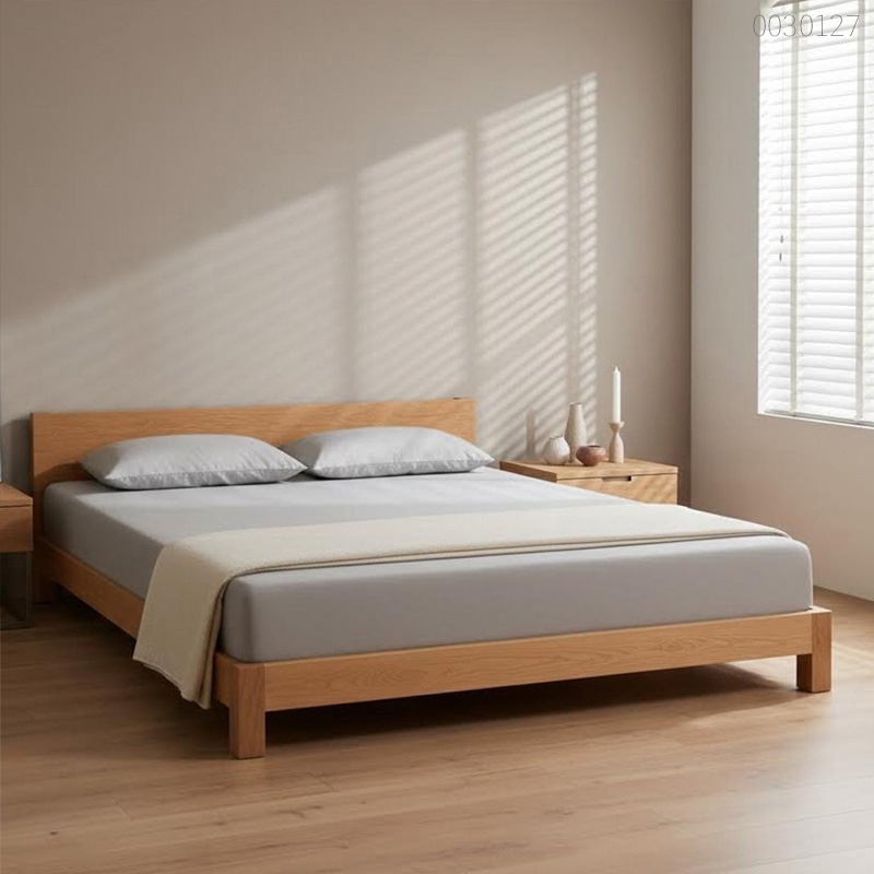 Giường ngủ gỗ sồi Shaper