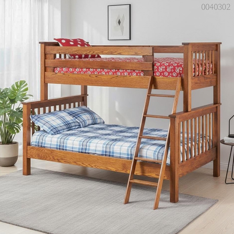 Giường tầng gỗ tràm Sicame