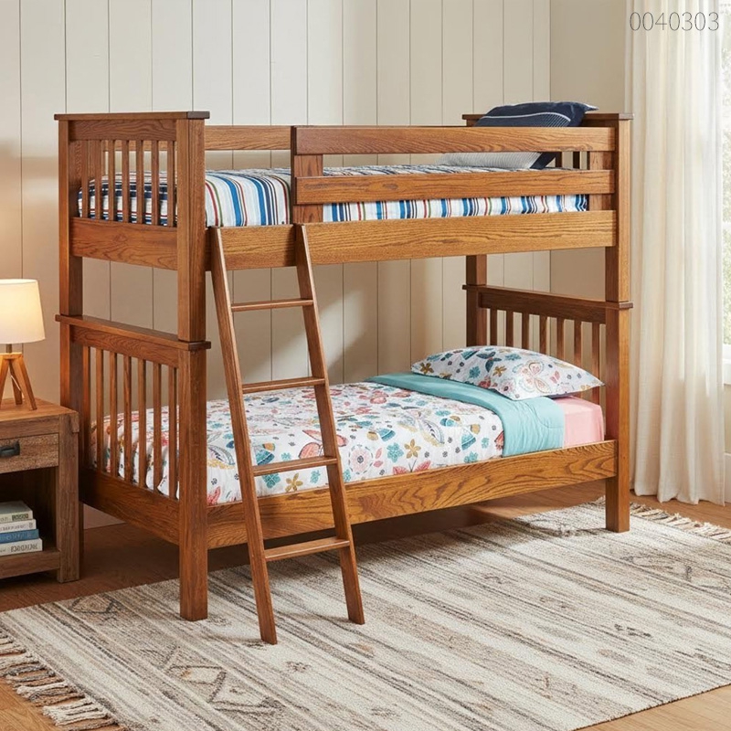 Giường tầng gỗ tràm Agoda