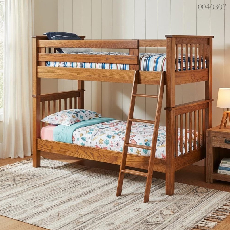 Giường tầng gỗ tràm Agoda