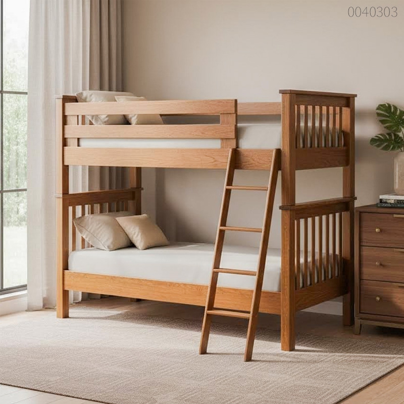 Giường tầng gỗ tràm Agoda