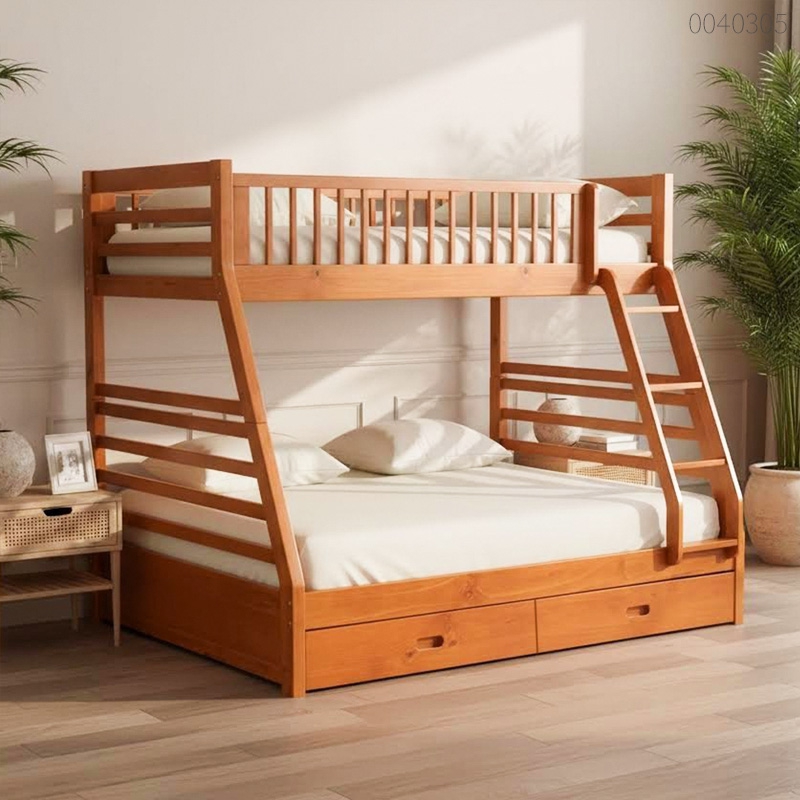 Giường tầng gỗ tràm Sapo