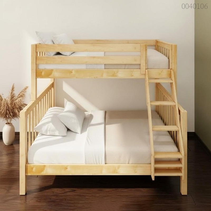 Giường tầng gỗ thông Nateo