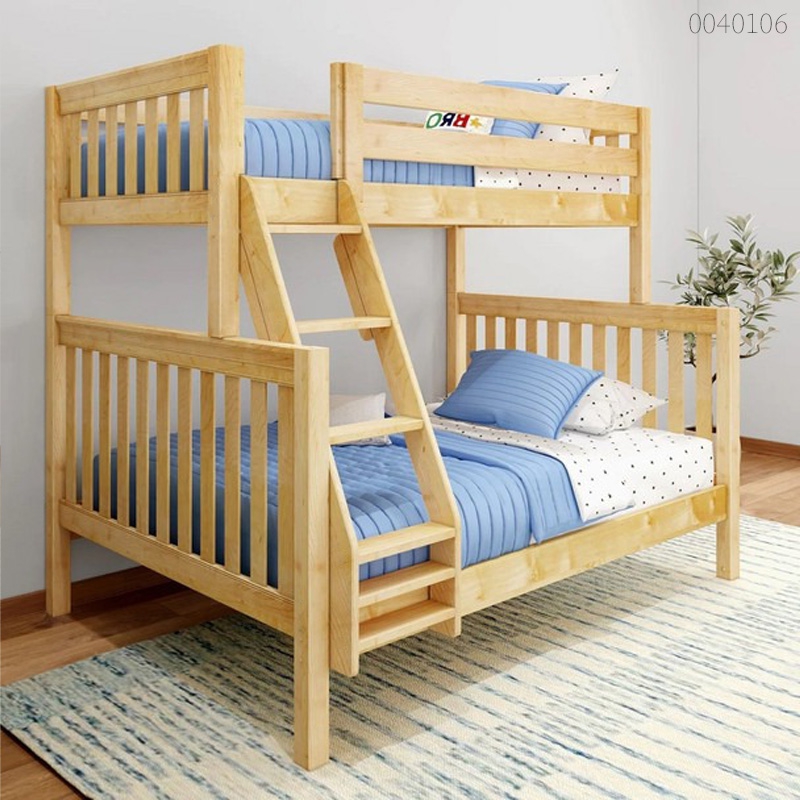 Giường tầng gỗ thông Nateo