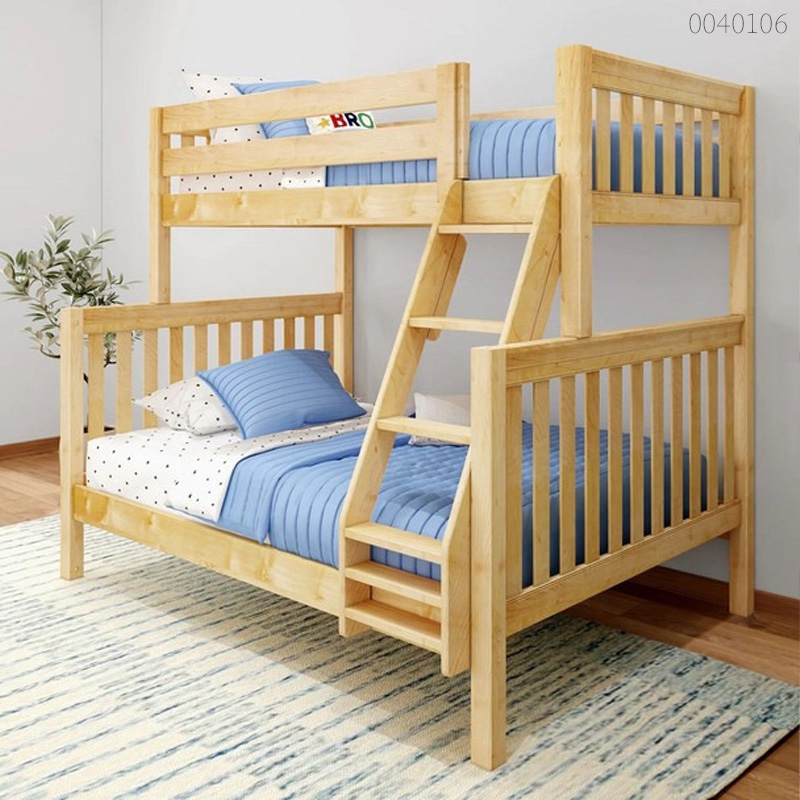 Giường tầng gỗ thông Nateo