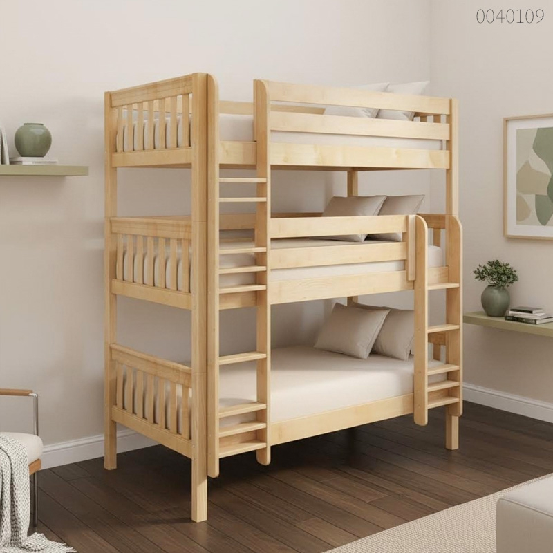 Giường tầng gỗ thông Levi