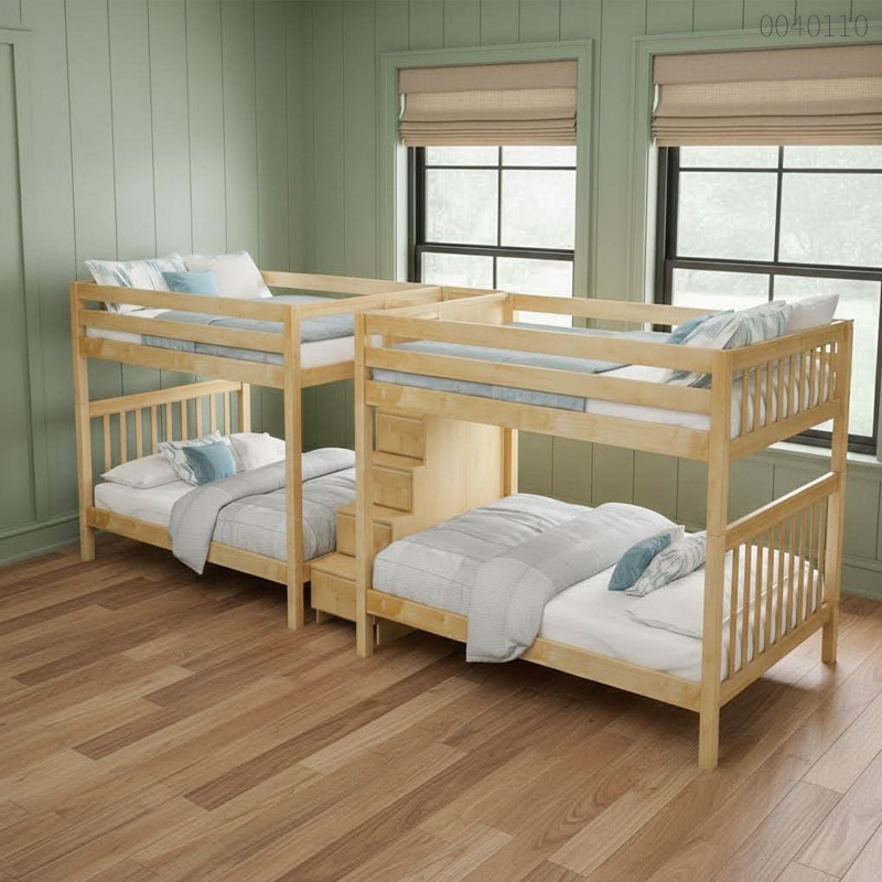 Giường tầng gỗ thông Ronan