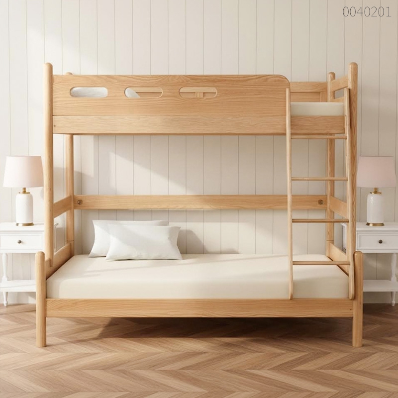 Giường tầng gỗ sồi Lyric