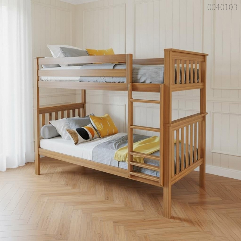 Giường tầng gỗ thông Dera