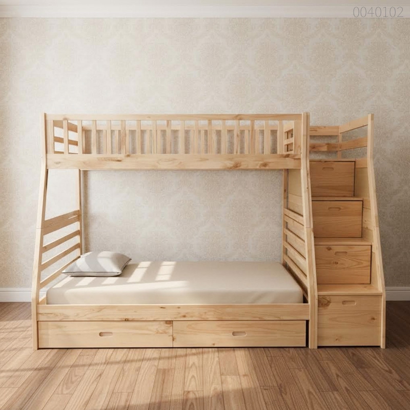 Giường tầng gỗ thông Fina